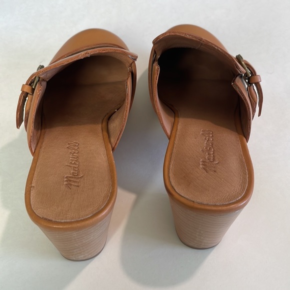Madewell Monique Buckle Strap Leather Clog Sz 8.5 - Picture 14 of 14